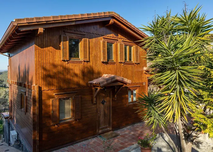 別荘 Casa De Madera En